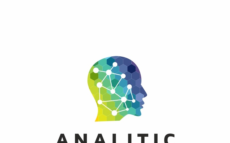 Download Шаблон логотипа "Mindset Human Logo Logo Template" / Mindset Human Logo Logo Template - Шаблон логотипа на тему графика abstract face app artificial brain brainstorm consultant creative creativity digital human futuristic head system identity imaginative intelligence interactive profile internet