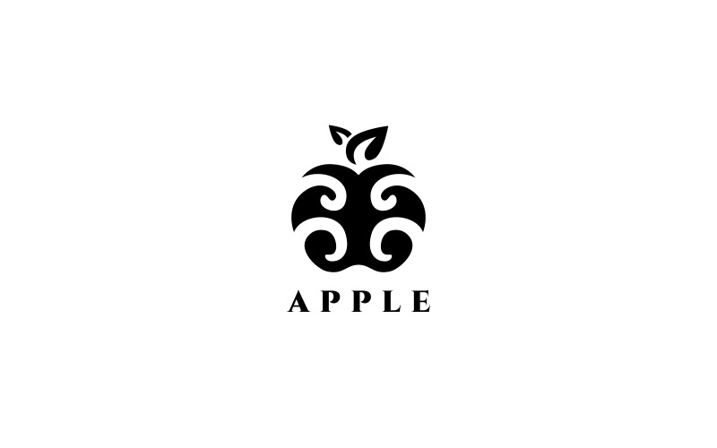 Szablon Logo Apple