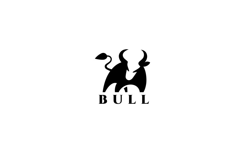 Bull Logo Template #71047 - TemplateMonster