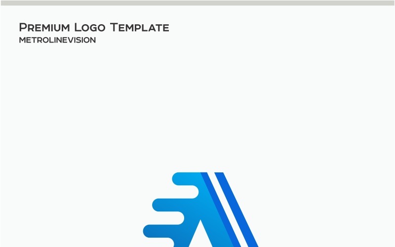 Download Шаблон логотипа "Letter A Logo Template" / Letter A Logo Template - Шаблон логотипа на тему графика a consulting professional design a letter logo symbol bold casual simple app software solution tech web
