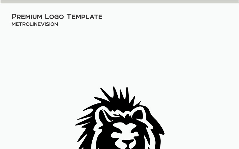 Download Шаблон логотипа "Lion Logo Template" / Lion Logo Template - Шаблон логотипа на тему графика animals creative design finance head invest lion king logo luxury power royal sport real-estate investment powerful