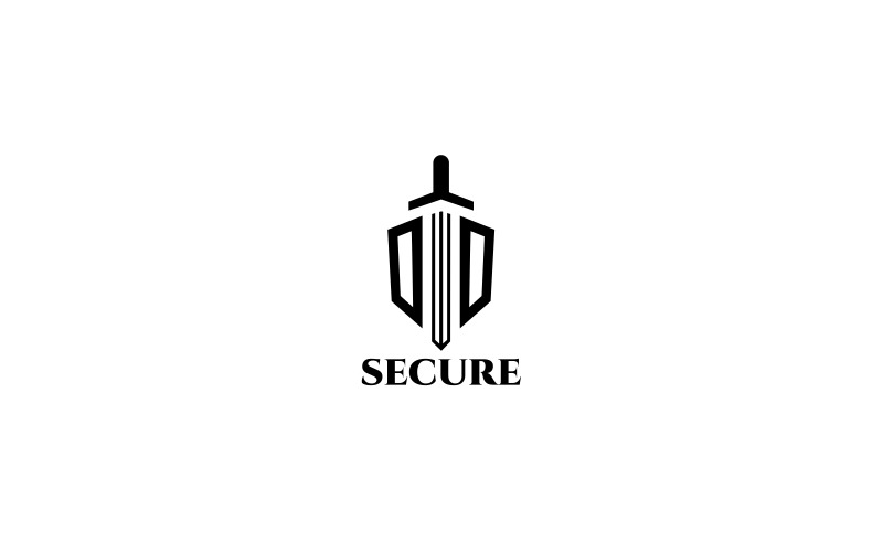 Sicherheitslogo-Vorlage