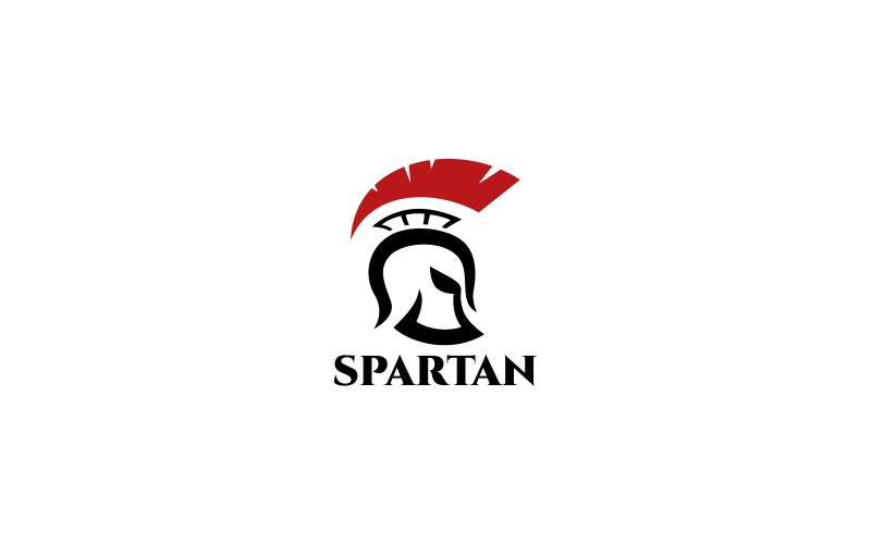 Спартанський логотип шаблон