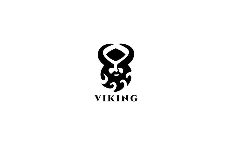Download Шаблон логотипа "Viking Logo Template" / Viking Logo Template - Шаблон логотипа на тему графика viking vikings warrior workout app application fight game studio gamer games iron mask monster solder athlete sports beard horn challenge,viking,barbarian,beard,unique,creative,horn,classic,b