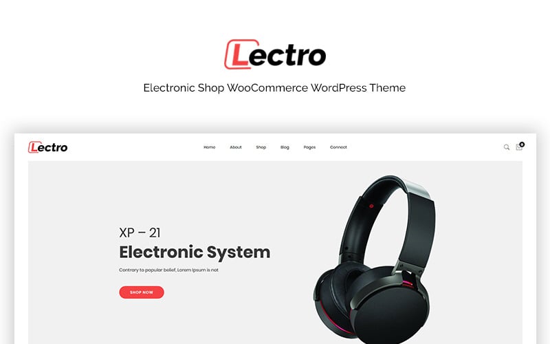 Lectro - Thème WooCommerce pour magasin d'électronique