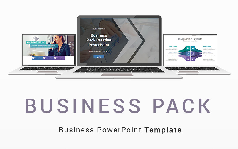 Modèle PowerPoint de pack d'affaires