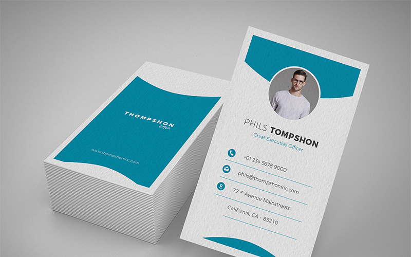 Download Фирменный стиль "Professional Business Card Vol. 02 - Corporate Identity Template" / Professional Business Card Vol. 02 - Corporate Identity Template - Фирменный стиль на тему графика card business print template clean professional modernundefined minimalist simpleundefined corporate