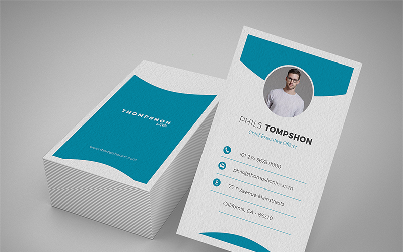 Professional Business Card Vol. 02 - Corporate Identity Template