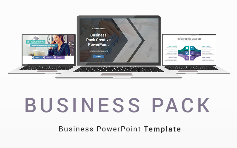Шаблон PowerPoint Business Pack