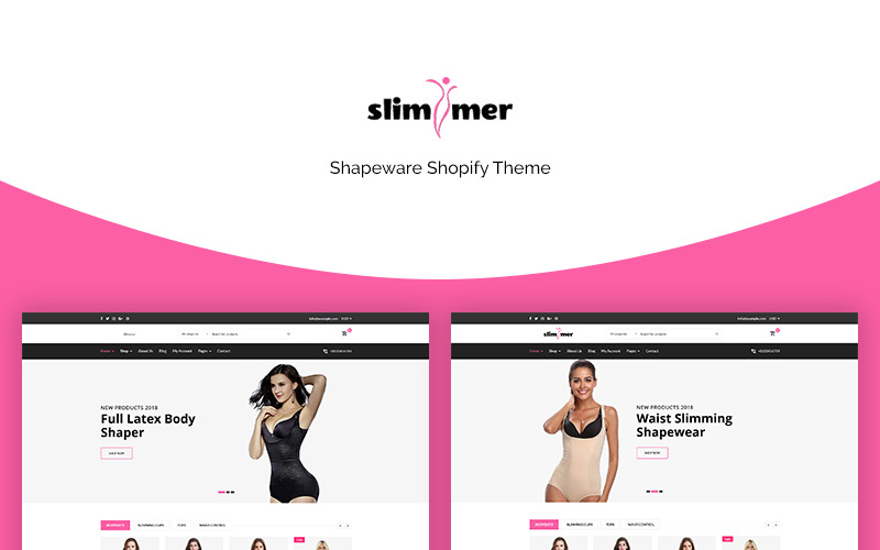 Slimmer - Tema Shopify per Shapeware