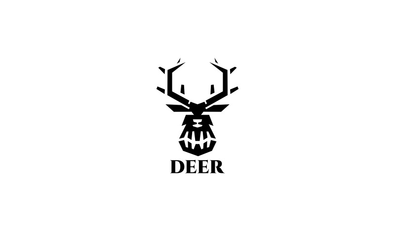 Download Шаблон логотипа "Deer Logo Template" / Deer Logo Template - Шаблон логотипа на тему графика animal big buck clubs deer head exclusive forest hunt hunting jungle modern nature rustic stag traditional vector wild wisdom zoo,abstract,deer,adventure,beautiful,boutique,clothing,cosmetics