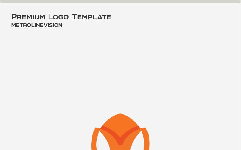 Download Шаблон логотипа "Fox Logo Template" / Fox Logo Template - Шаблон логотипа на тему графика ai animal animals brand branding cmyk fox logo logotype origami paper psd rgb shape shapes web entertainment foxy squirrel studio