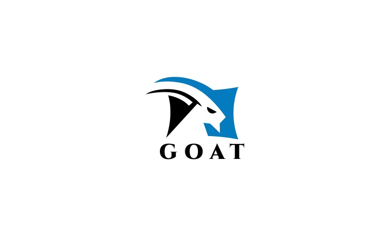 Download Шаблон логотипа "Goat Logo Template" / Goat Logo Template - Шаблон логотипа на тему графика ai billy goat business clean clothing cool design developer distributor edit editable entertainment eps flipside free fonts graphic gruff illustration,animal,animals,attack,automotive,busines