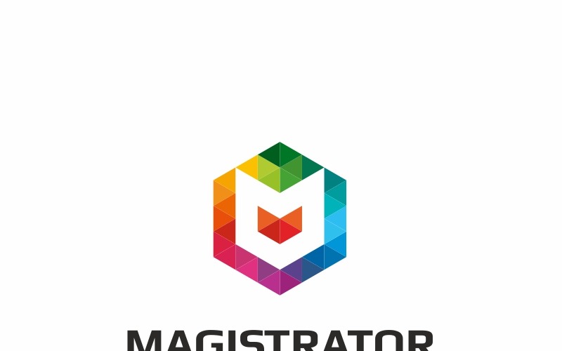 Modelo de logotipo do Magistrator
