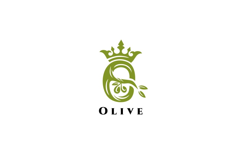 Olíva logó sablon