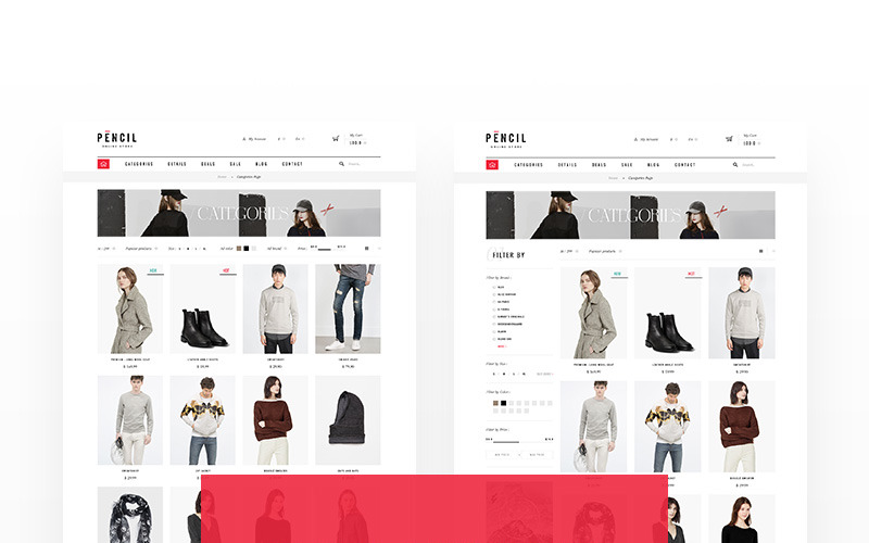 Kalem - Moda Mağazası Shopify Teması