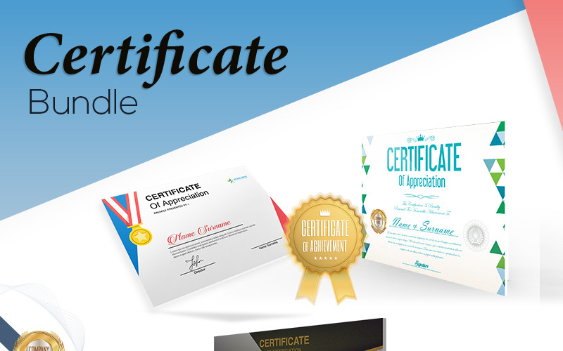 Download Шаблон сертификата "Appreciation Certificate Template" / Appreciation Certificate Template - Шаблон сертификата на тему графика awards certificates editable template powerpoint microsoft commemorate felicitate award honour certify acknowledgement quality design accolade achievement appreciate trophy badge
