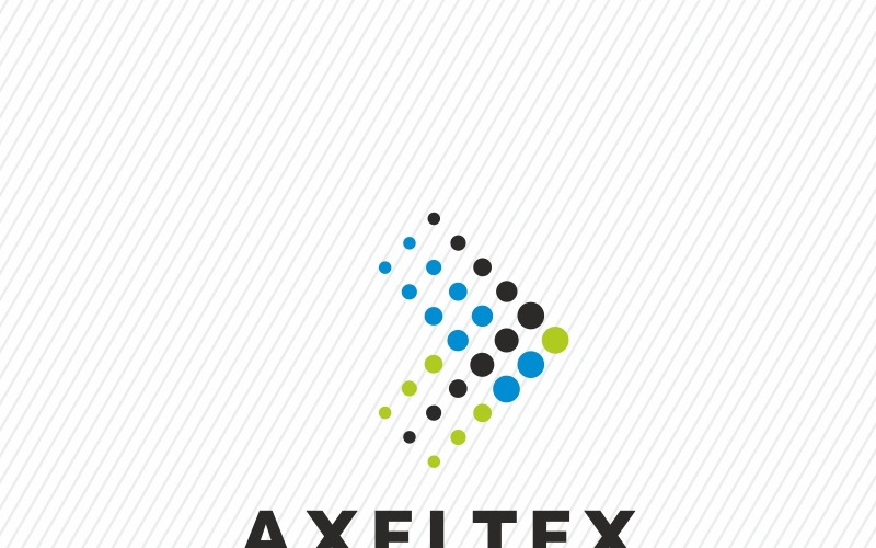 Download Шаблон логотипа "Axeltex Logo Template" / Axeltex Logo Template - Шаблон логотипа на тему графика analytic arrow bee bond branding business connections data fast hive identity large lock logo modern orange print processing safe secure