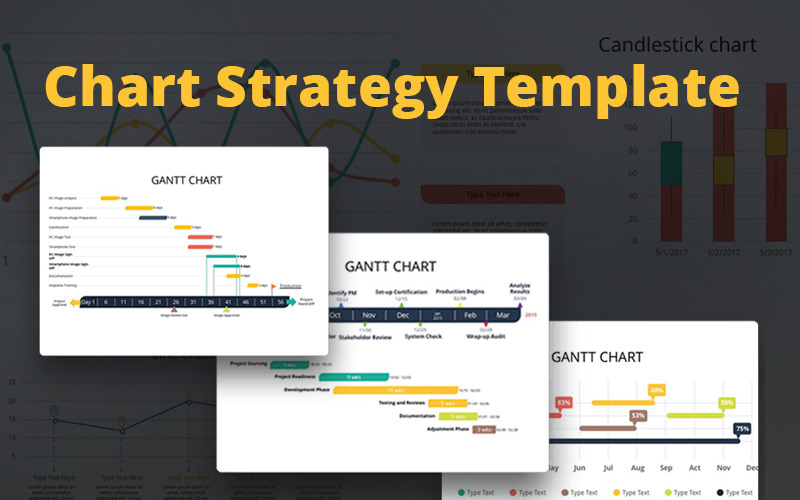 Grafiek & Strategie PowerPoint-sjabloon