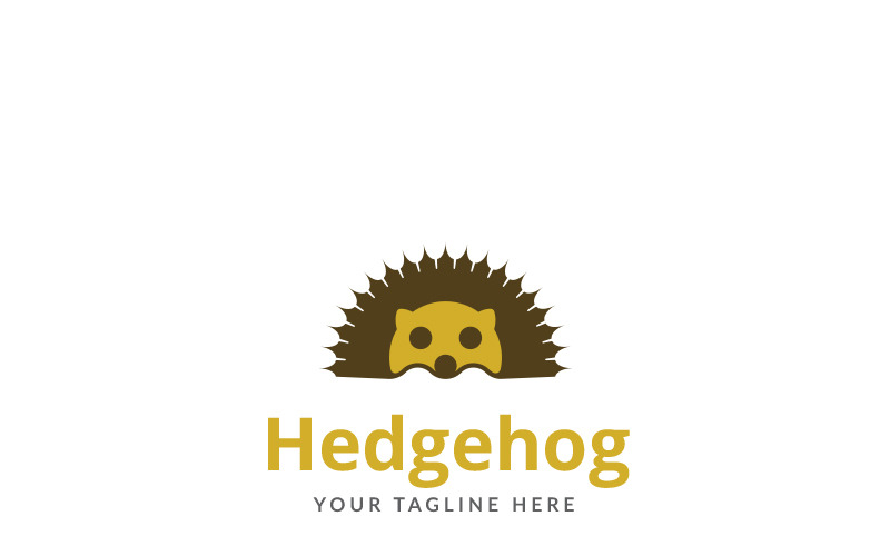 Download Шаблон логотипа "Hedgehog Design Logo Template" / Hedgehog Design Logo Template - Шаблон логотипа на тему графика animal animal logo black children cute hedgehog logo template vector kids kind little nature nice pet playful simple spike warm