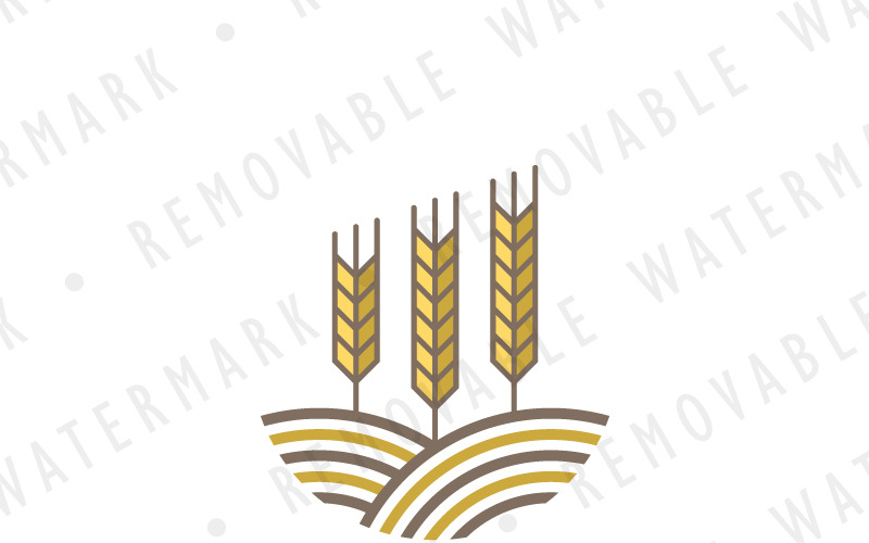 Crop Investment Logo Vorlage