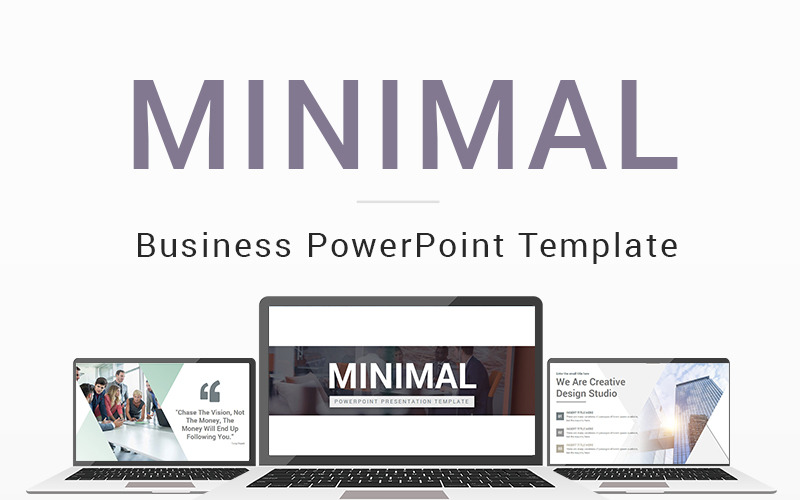 MiniMal Business PowerPoint演示模板