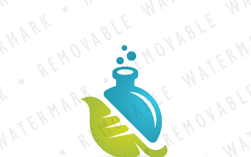 Download Шаблон логотипа "Natural Lab Logo Template" / Natural Lab Logo Template - Шаблон логотипа на тему графика science leaf lab natural environment solution analysis laboratory pharmacy flask chemical research logo design template medical renewable biotechnology cosmetics water