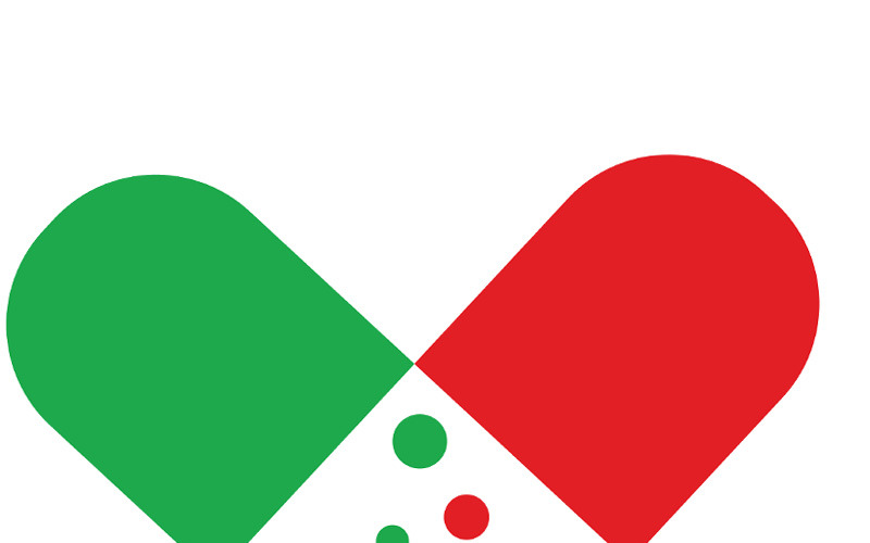 Шаблон логотипа аптеки