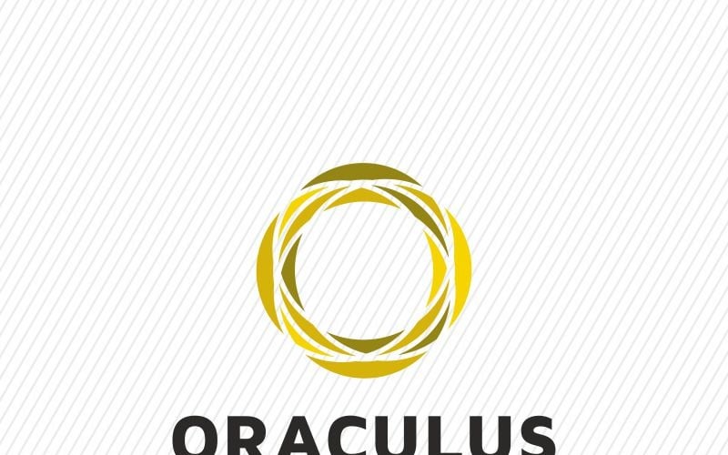 Шаблон логотипа Oraculus