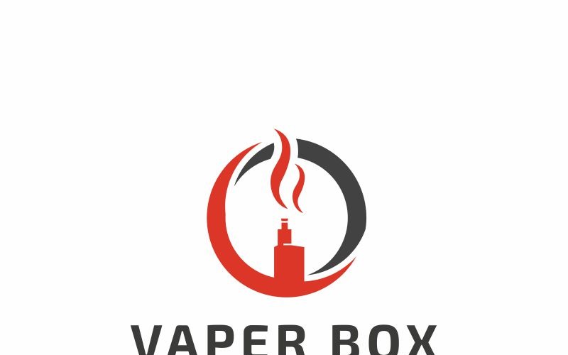 Download Шаблон логотипа "Vape Box Logo Template" / Vape Box Logo Template - Шаблон логотипа на тему графика aromatherapy atomizer box mod cigarette clearomizer cloud drip tip e cigarette electronic liquid ohm spiral lamps tech vape vaper vaping