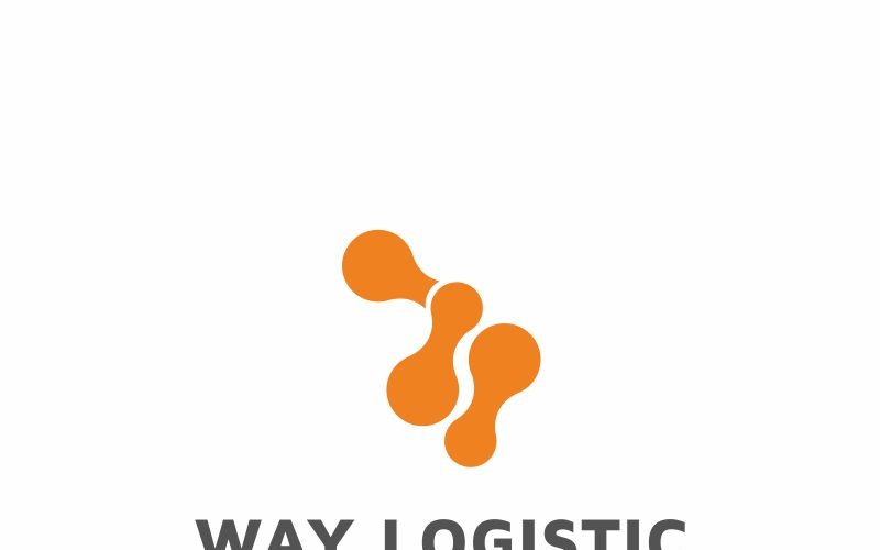 Way Logistic Logo Vorlage