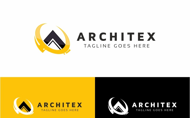 Modelo de logotipo da Architex