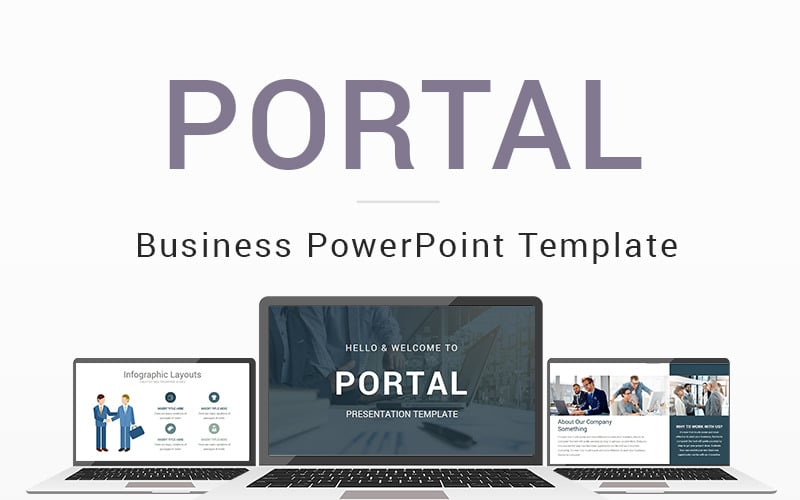 Portal Business PowerPoint-mall