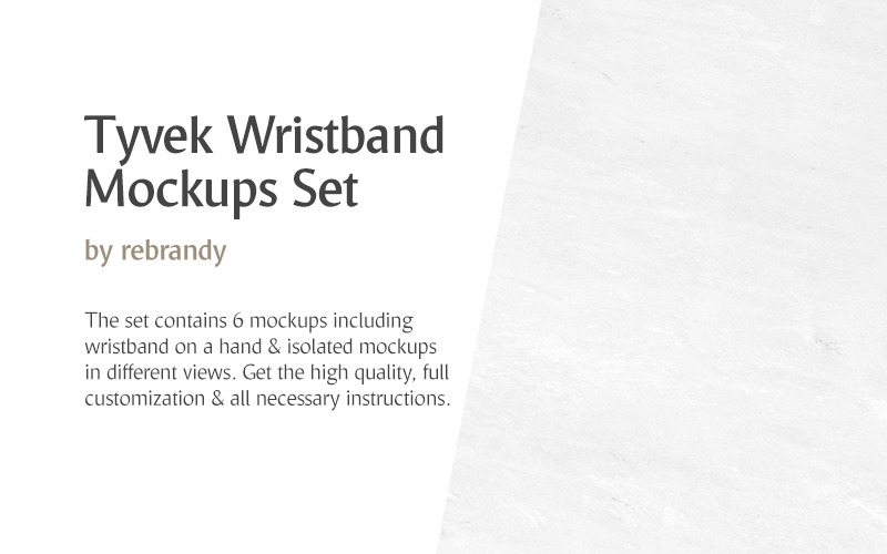 Download Мокап для продукта "Tyvek Wristband product mockup" / Tyvek Wristband product mockup - Мокап для продукта на тему графика psd download wristband tyvek circlet bracelet bangle paper armlet mockup wristlet event ticket pass id securband patient concert club hospital