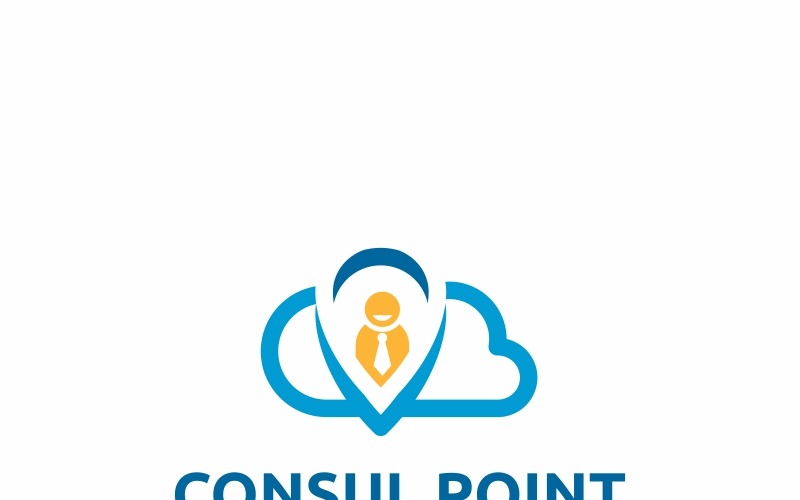 Download Шаблон логотипа "Consulting Point Logo Logo Template" / Consulting Point Logo Logo Template - Шаблон логотипа на тему графика company consulting finance group human marketing office offices people peoples person logo logos animal modern simple business nature elegant letter