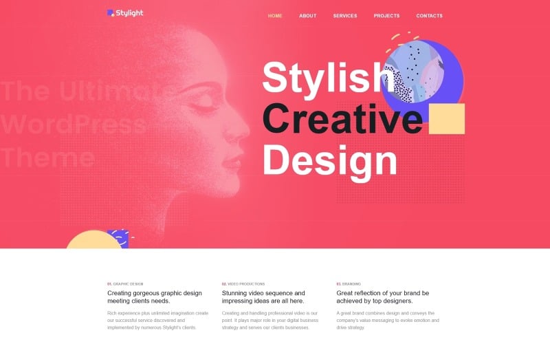 Stylight - Contemporary And Minimalistic Creative WordPress Theme