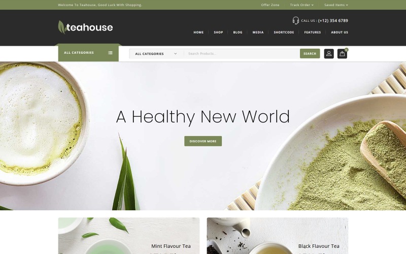 тема Spice shop woocommerce