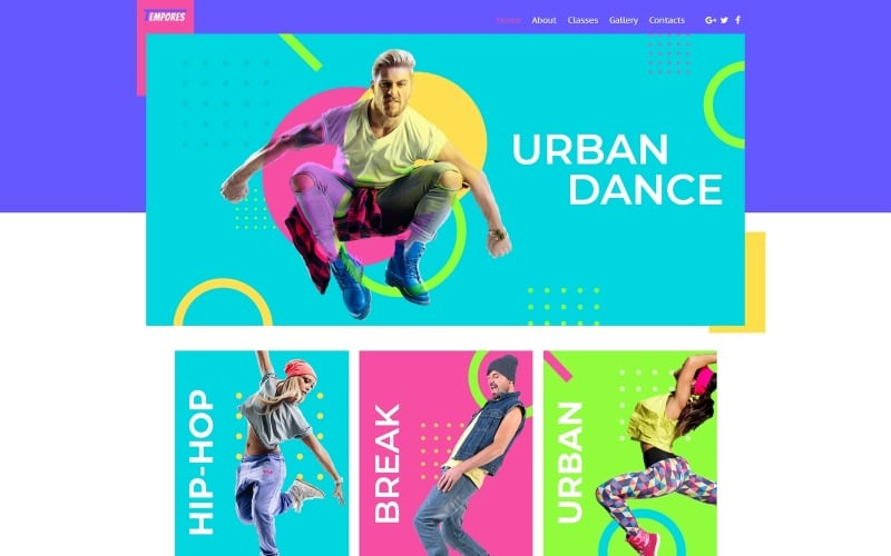 Tempores - Sokak Dansı WordPress Elementor Teması
