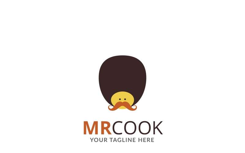 Mr Cook Design Logo modello