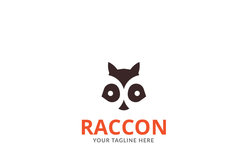 Download Шаблон логотипа "Raccoon Face Logo Template" / Raccoon Face Logo Template - Шаблон логотипа на тему графика animal baseball brand brave character company design e-sport emblem fox games graphic head icon illustrator logo mascot media professional raccoon