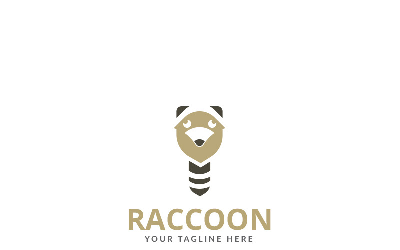 Download Шаблон логотипа "Raccoon Game Logo Template" / Raccoon Game Logo Template - Шаблон логотипа на тему графика animal baseball brand brave character company design e-sport emblem fox games graphic head icon illustrator logo mascot media professional raccoon