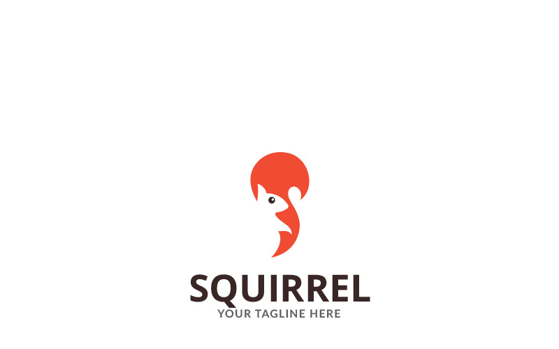 Download Шаблон логотипа "Save Squirrel Logo Template" / Save Squirrel Logo Template - Шаблон логотипа на тему графика abstract animal brand clean company creative finance icon identity logo symbol template logos modern nice object professional shape simple squirrel