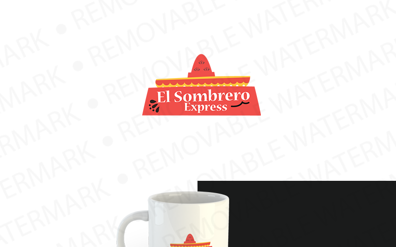 Download Шаблон логотипа "El Sombrero Logo" / El Sombrero Logo - Шаблон логотипа на тему графика app,application,bistro,cafe,catering,cook,cooking,crown,cuisine,delicious,dinner,fast,food,fork,gentleman,gourmet,king,kitchen,logo,lunch