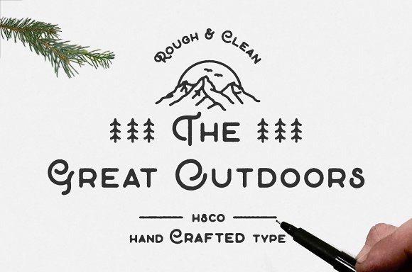 Great Outdoors字体