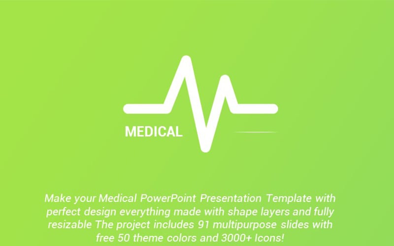 Lékařská prezentace PowerPoint šablona