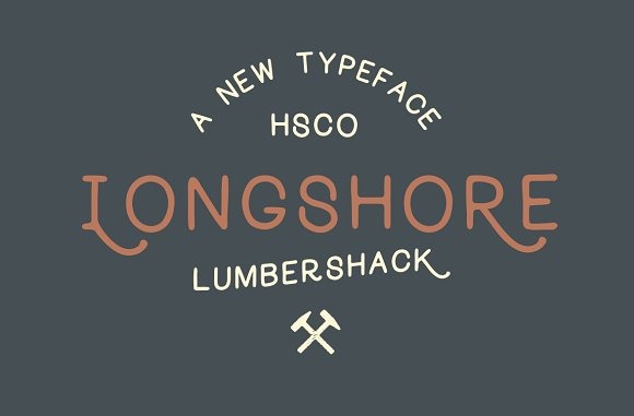 Download Шрифт "Longshore - Hand Drawn Font" / Longshore - Hand Drawn Font - Шрифт на тему графика 
