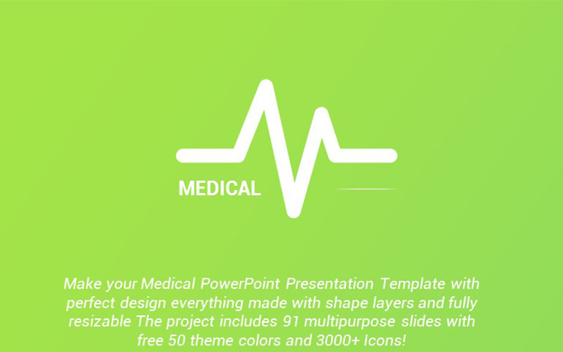 Modello PowerPoint presentazione medica