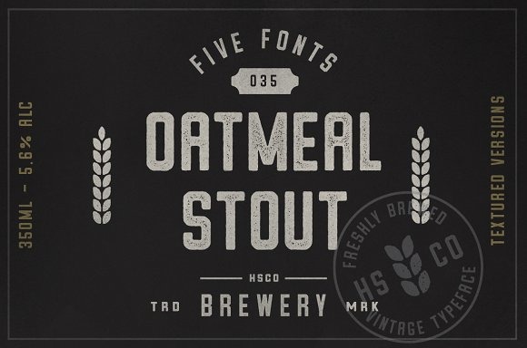 Oatmeal Stout - Fuente de 5 estilos