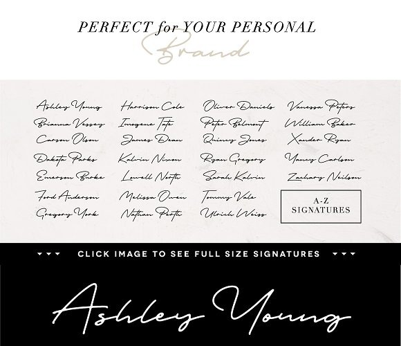 Download Шрифт "Portrait Signature Script - 6 Font" / Portrait Signature Script - 6 Font - Шрифт на тему графика 