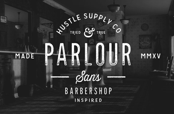 Шрифт Parlor Sans